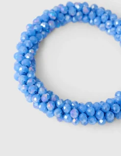 Beaded Armband Lichtblauw