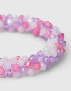 Beaded Armband Roze