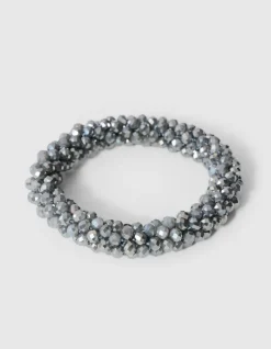Beaded Armband Zilver