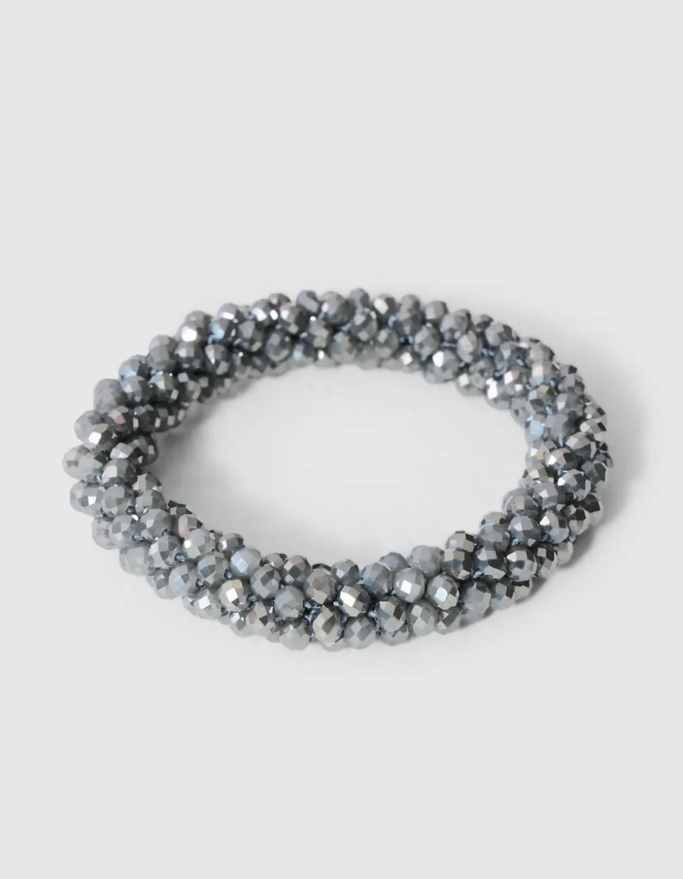 Beaded Armband Zilver