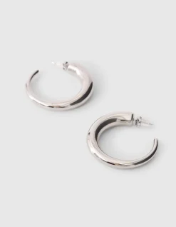 Big Hoop Oorbellen Zilver