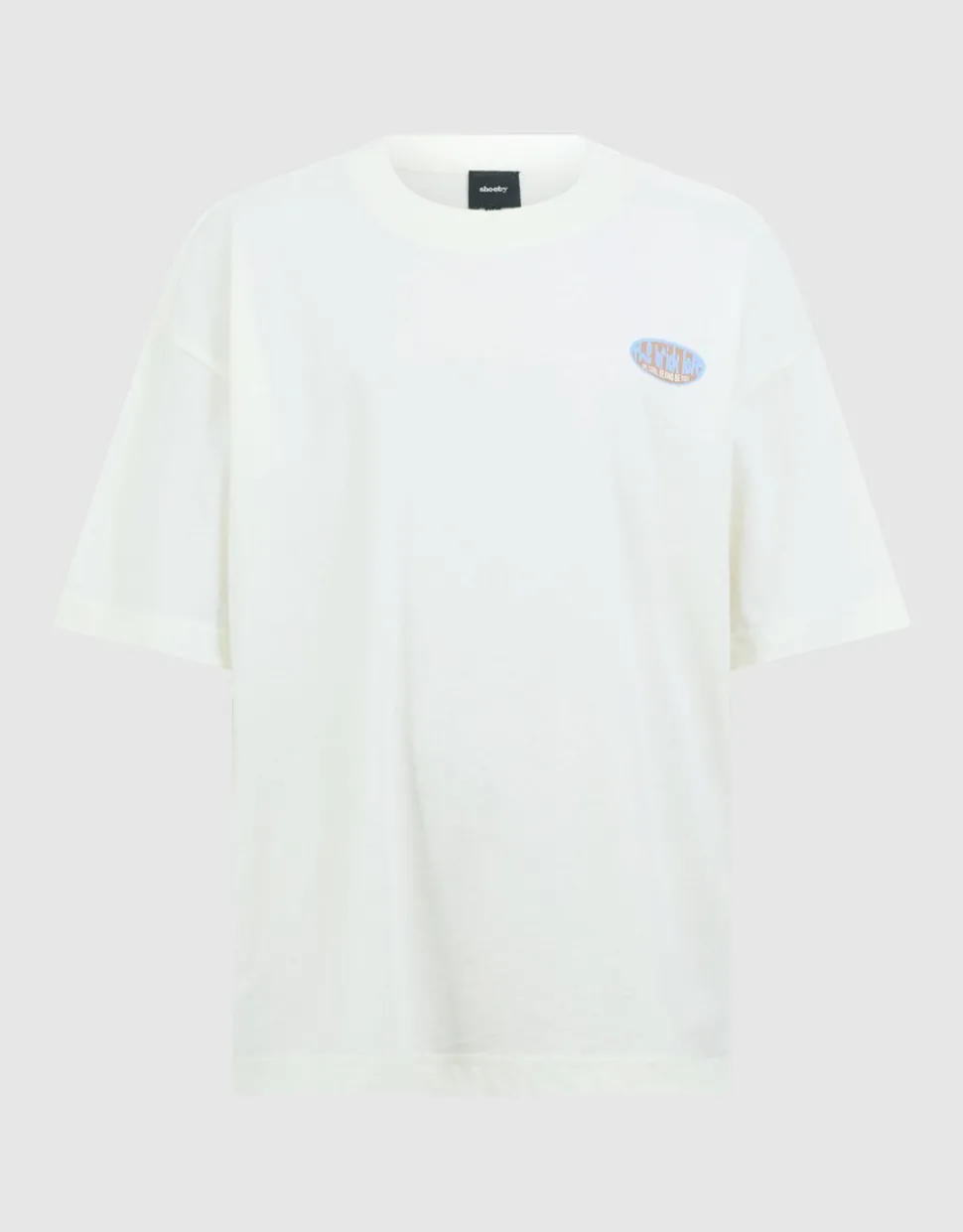 Brick Artwork T-shirt Gebroken Wit