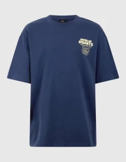 Brooklyn Artwork T-shirt Donkerblauw