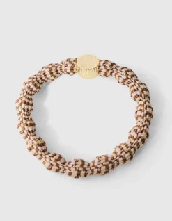 Bubble Charm Haarelastiek Bruin