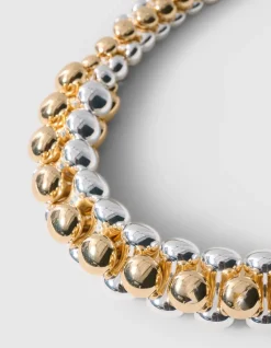 Bubble Ketting Goud/Zilver