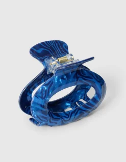 Bulky Haarklem Donkerblauw