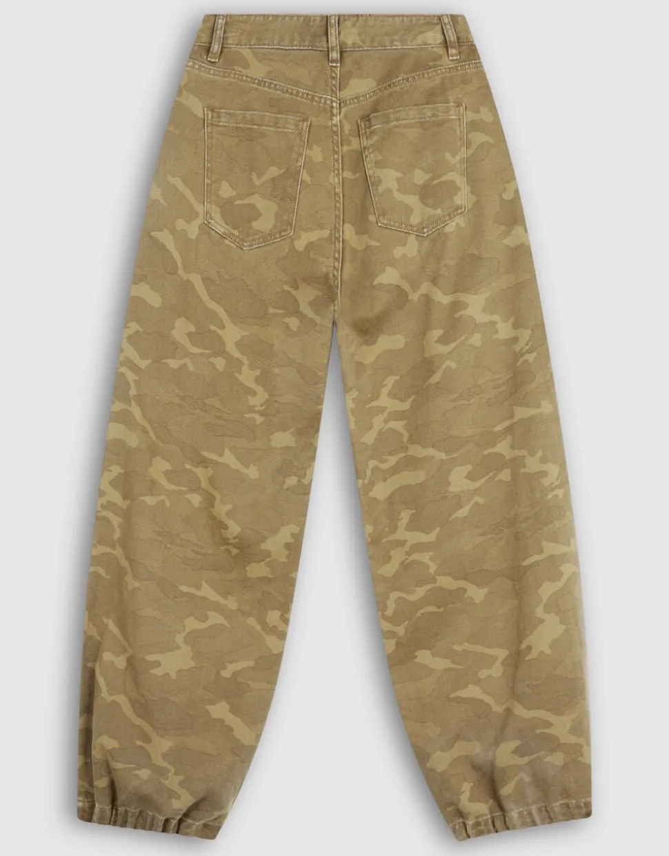 Camo Strass Jeans Khaki