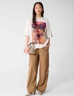 Cargo Balloon Fit Broek Bruin