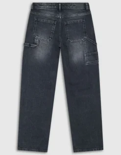 Carpenter Baggy Fit Jeans Donkergrijs