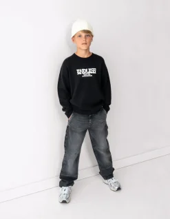 Carpenter Baggy Fit Jeans Donkergrijs