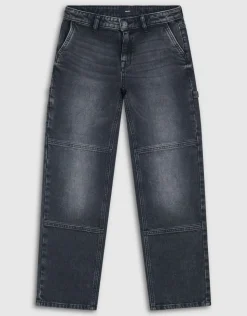 Carpenter Baggy Fit Jeans Donkergrijs