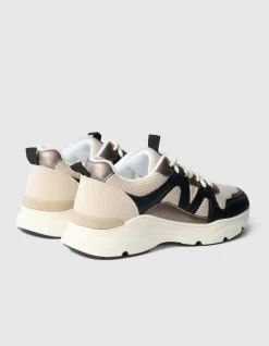 Casual Sneaker Zand/Zwart
