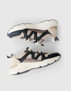 Casual Sneaker Zand/Zwart
