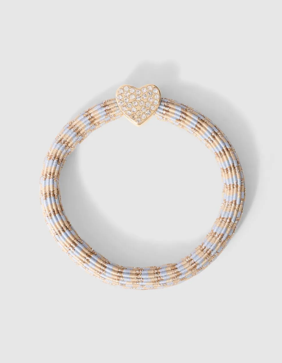 Charm Lurex Haarelastiek Goud