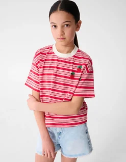 Cherry T-shirt Rood