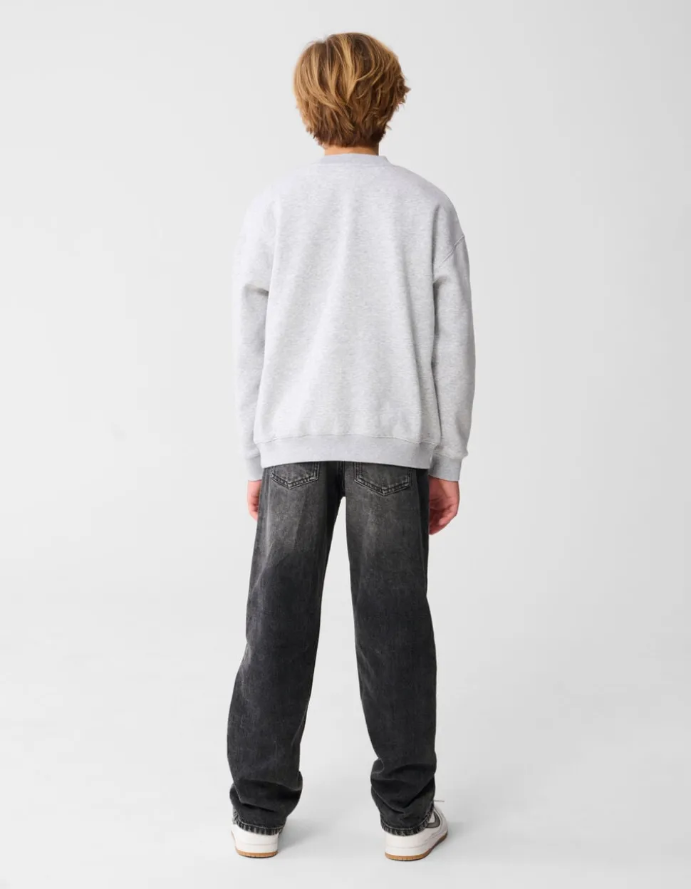 Chicago Artwork Sweater Lichtgrijs