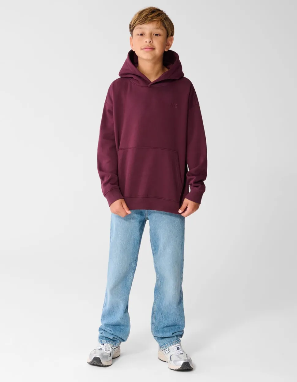 Chill Hoodie Donkerrood