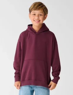 Chill Hoodie Donkerrood