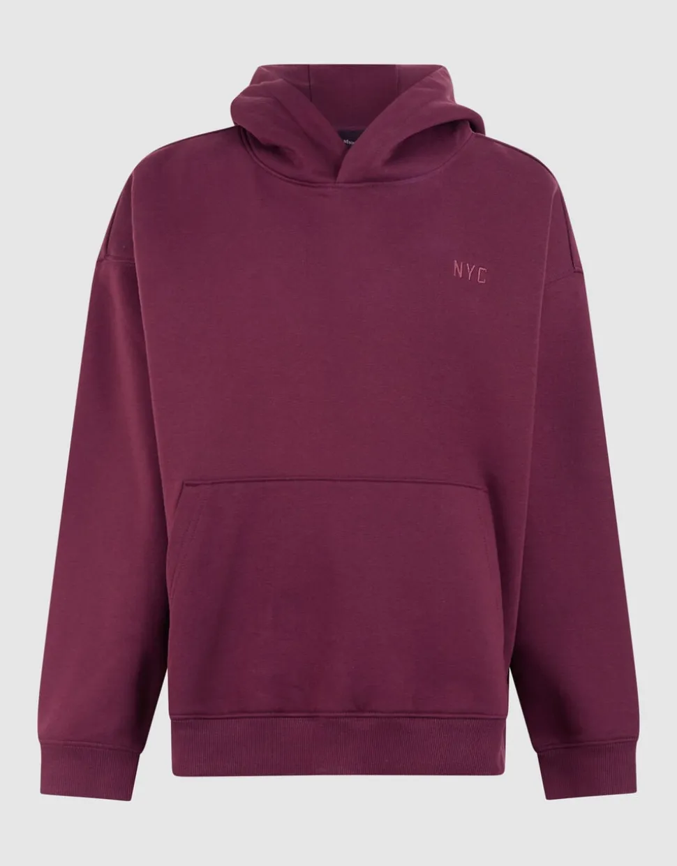 Chill Hoodie Donkerrood