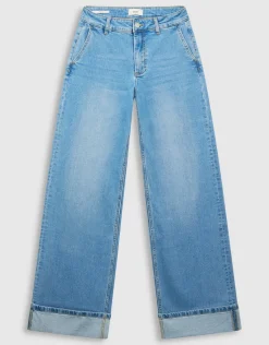 Classic Wide Leg Fit Jeans Lichtblauw
