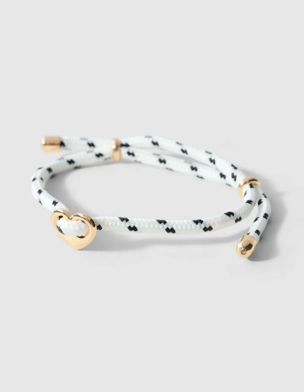 Connector Armband Goud/Wit