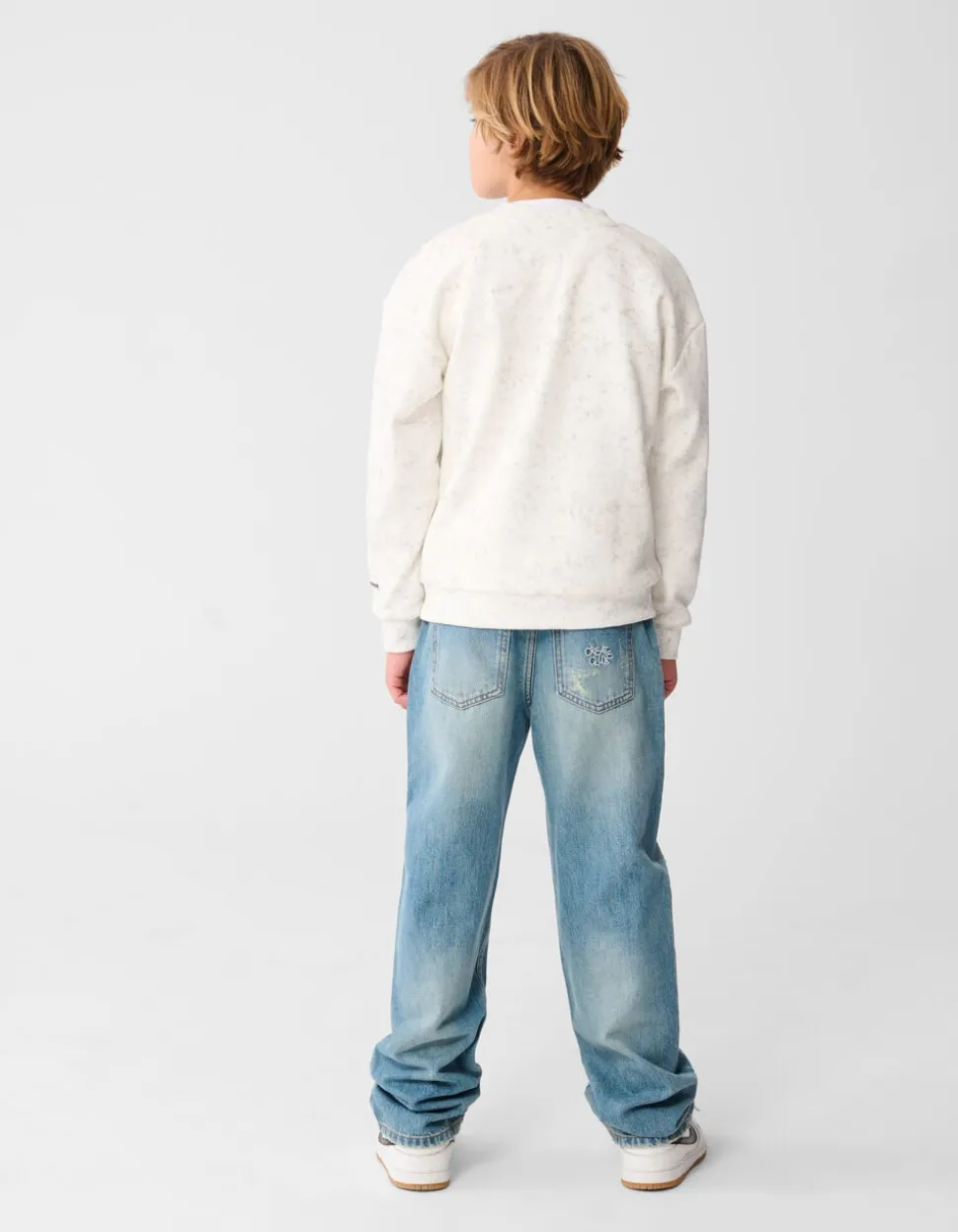 Connect Sweater Lichtgrijs