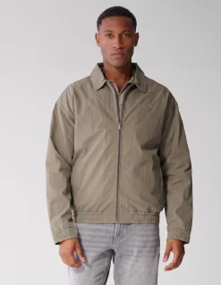 Crinkle Bomber Jack Lichtgroen