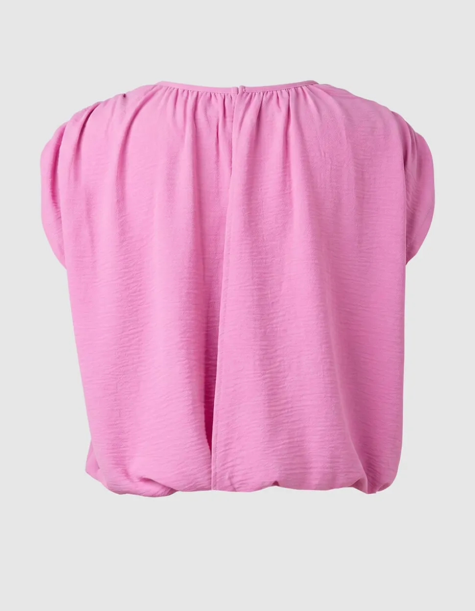 Cropped Twist Top Roze