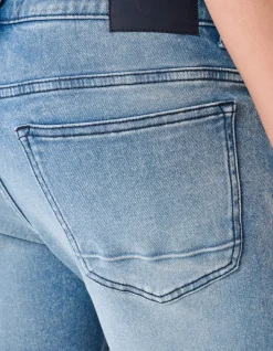 Denim Short Donkerblauw