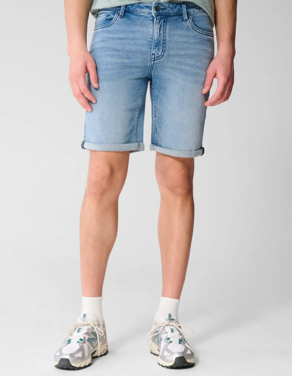 Denim Short Donkerblauw