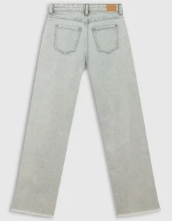 Destroy Straight Fit Jeans Lichtgrijs