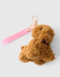 Dog Sleutelhanger Bruin