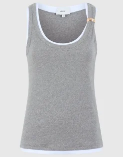Double Singlet Lichtgrijs