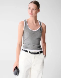 Double Singlet Lichtgrijs