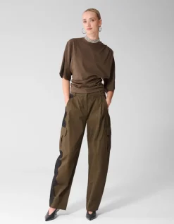 Drape Top Bruin