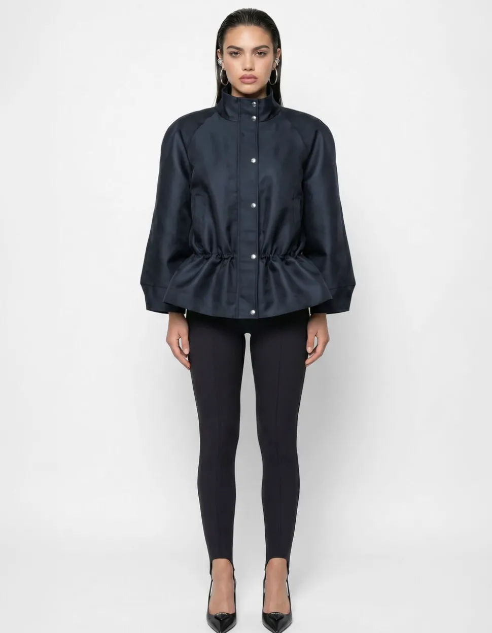 Drawstring Satin Twill Jack Zwart