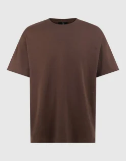 Eighty One Artwork T-shirt Donkerbruin
