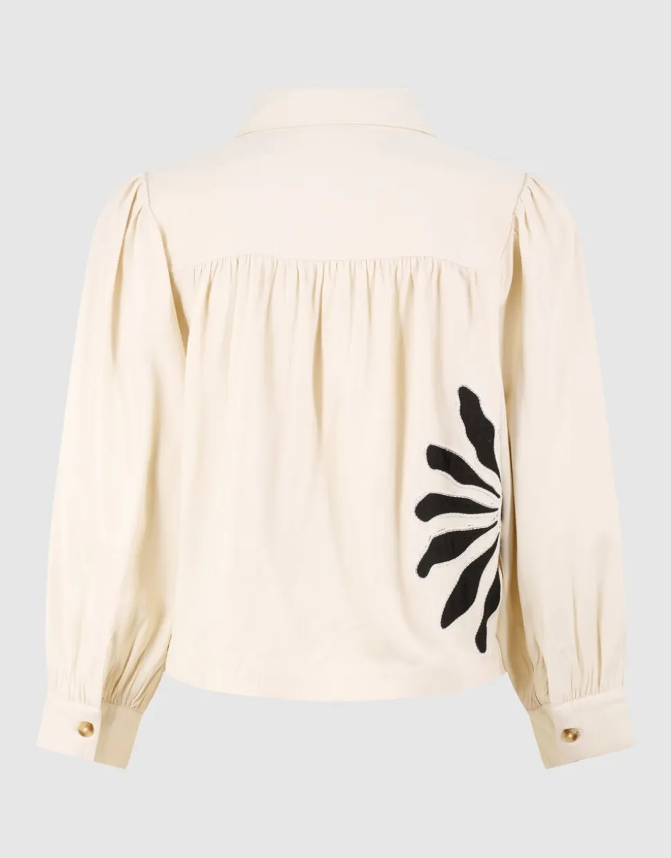 Embroidery Blouse Gebroken Wit