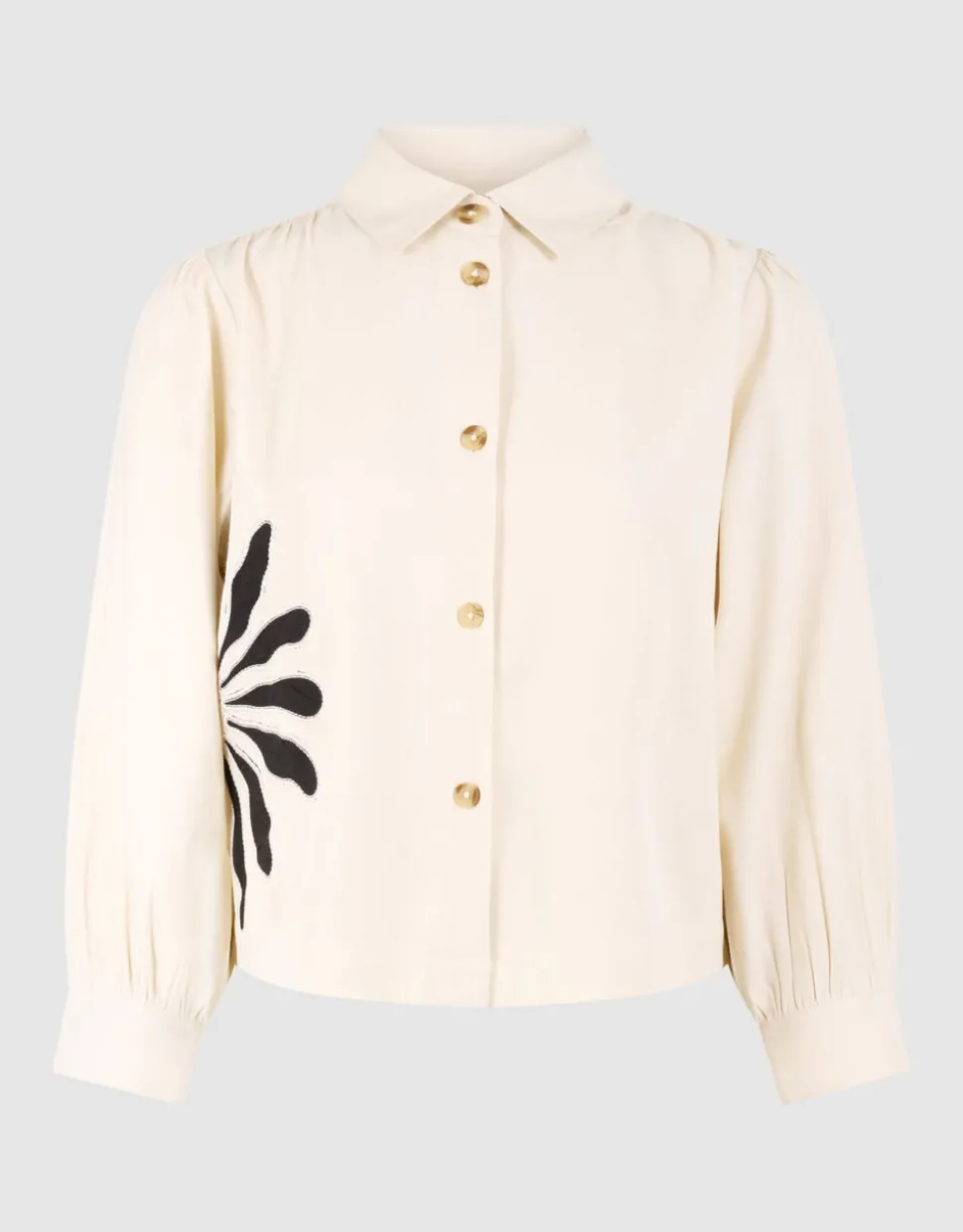 Embroidery Blouse Gebroken Wit