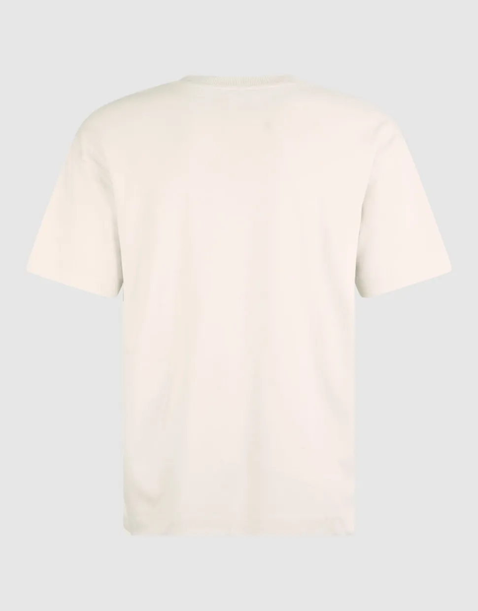 Embroidery Logo T-shirt Beige
