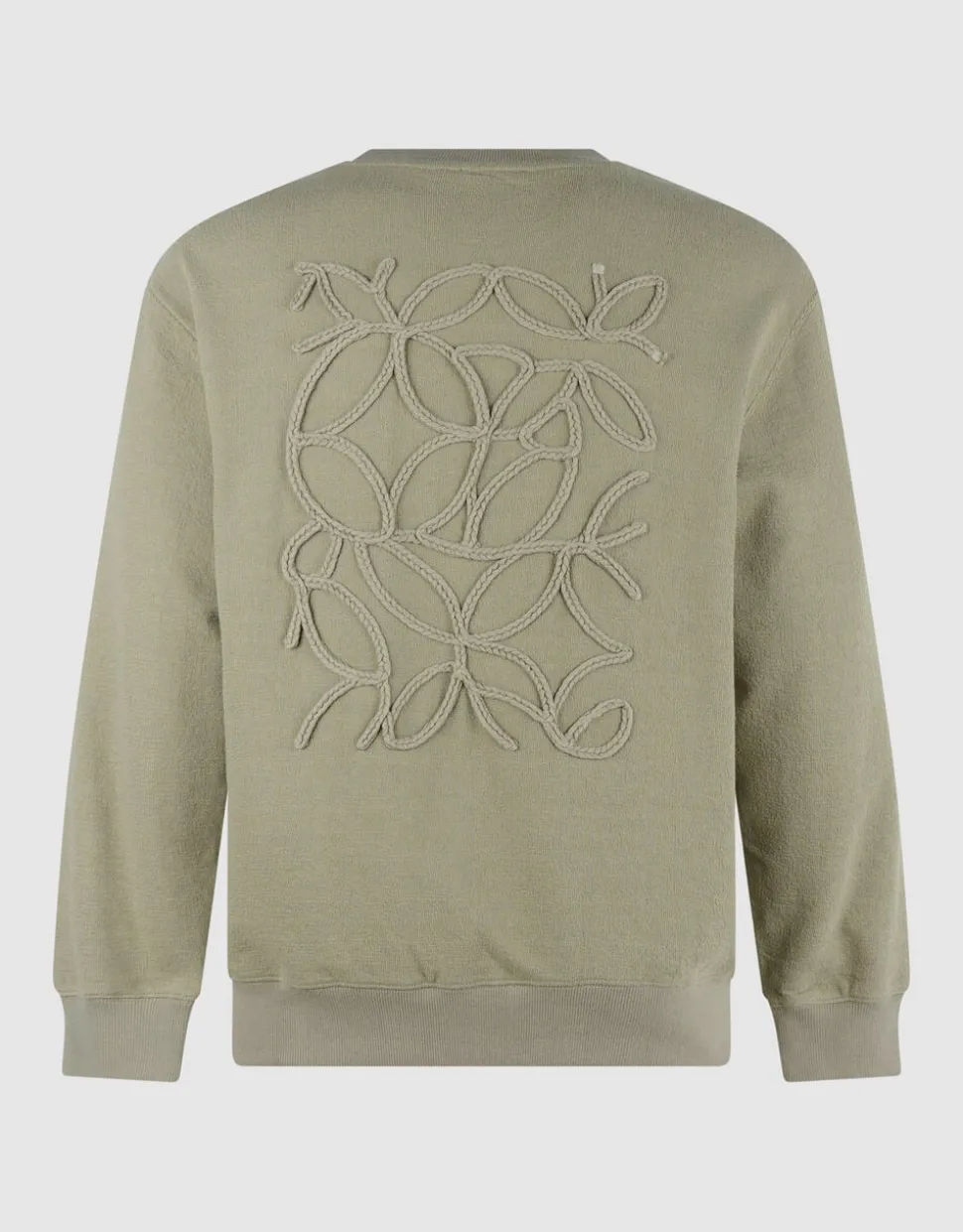 Embroidery Sweater Lichtgroen
