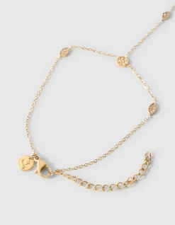 Eye Shape Hand Chain Goud