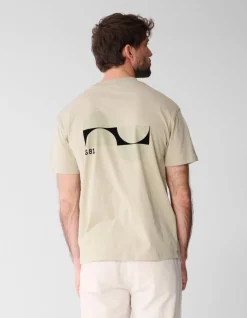Fancy Artwork T-shirt Lichtgroen