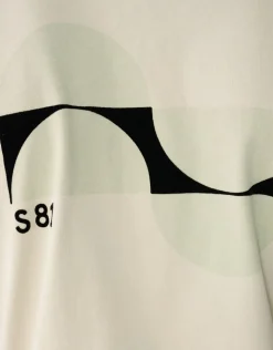 Fancy Artwork T-shirt Lichtgroen