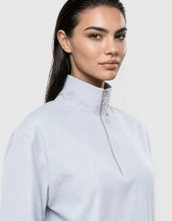 Fancy Button Blouse Lichtgrijs