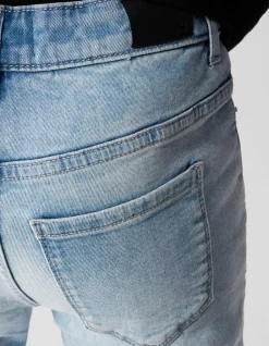 Flared Fit Jeans Bleached