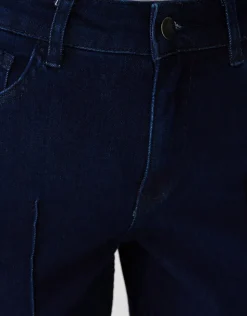 Flared Fit Jeans Donkerblauw
