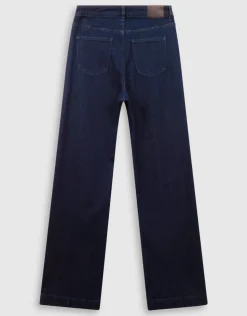 Flared Fit Jeans Donkerblauw