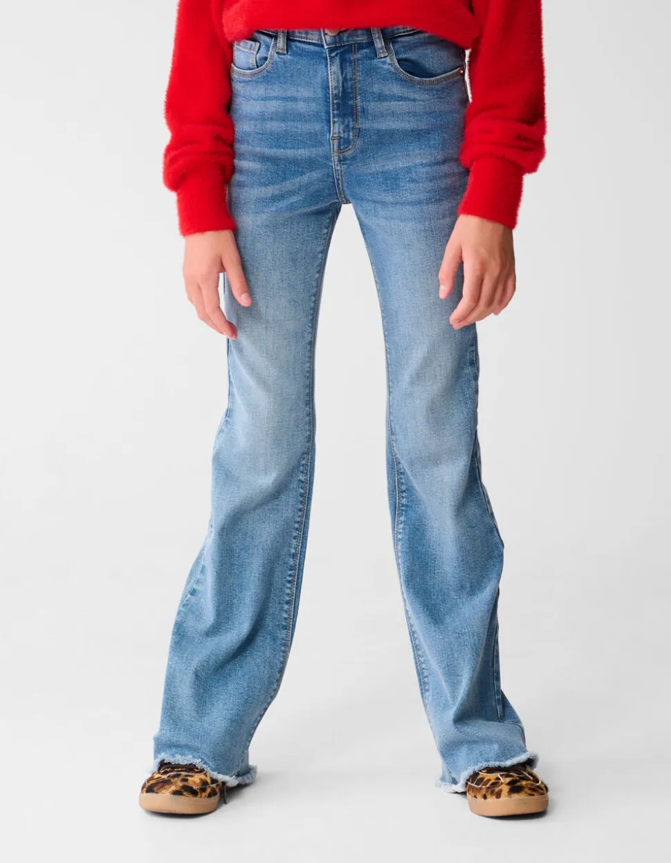 Flared Fit Jeans Mediumstone