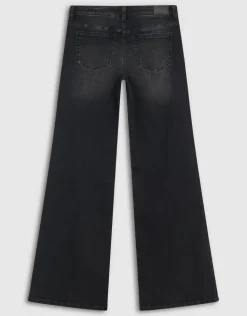 Flared Fit Jeans Zwart